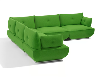 DUNDER - Sectional fabric sofa by Blå Station - view 3